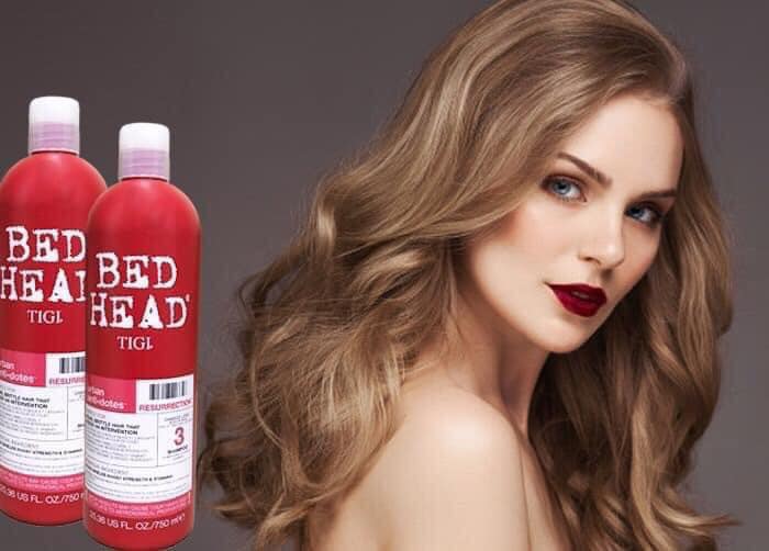 Bộ Dầu Gội + Dầu Xả Tigi Bed Head Đỏ 750ml - Chính Hãng