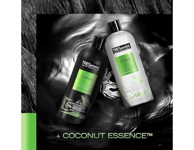 Cặp Dầu Gội & Xả Tresemmé Flawless Curls 828ml – Giữ Nếp Tóc Uốn, Dưỡng Mượt Suôn Bóng