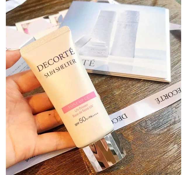 Kem Chống Nắng Decorté Tone Up CC Cream UV Primer (SPF50+/PA++++) – Bảo Vệ Da Hoàn Hảo và Nâng Tone Tự Nhiên