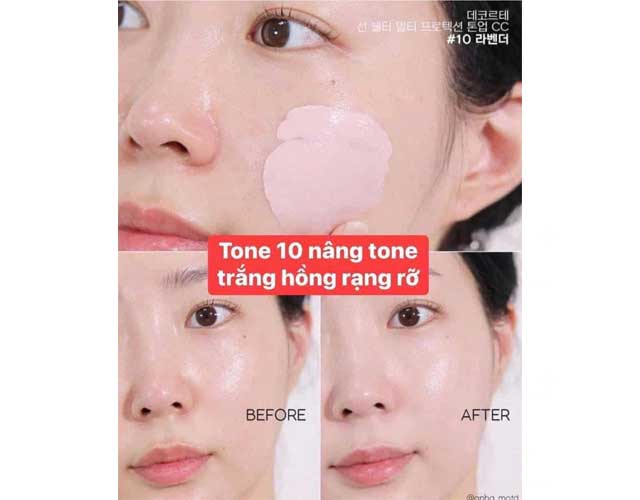 Kem Chống Nắng Decorté Tone Up CC Cream UV Primer (SPF50+/PA++++) – Bảo Vệ Da Hoàn Hảo và Nâng Tone Tự Nhiên